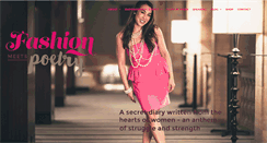 Desktop Screenshot of fashionmeetspoetry.com
